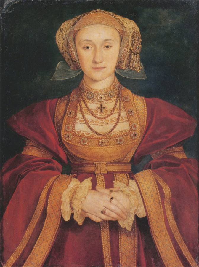 Portrait of Anne of Cleves. c.1539 – Marquis D‘Olisy